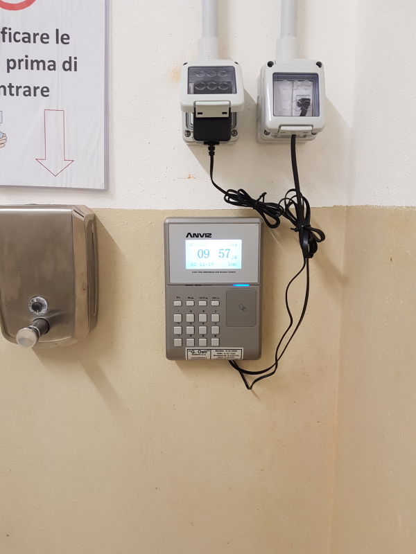 Time and Attendance System, Badge and PIN, OC500 Rfid